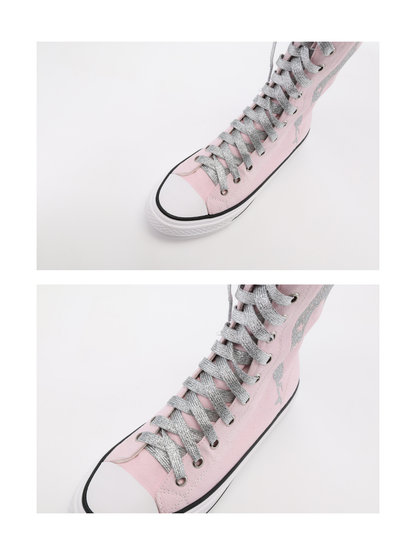 Ooops333 PUNK FLAT BOOTS