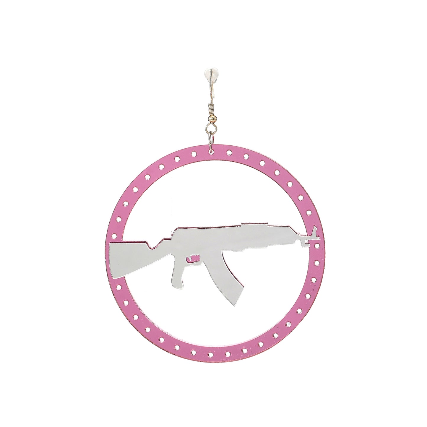 Ooops333 Y2K ACRYLIC HOOP EARRINGS