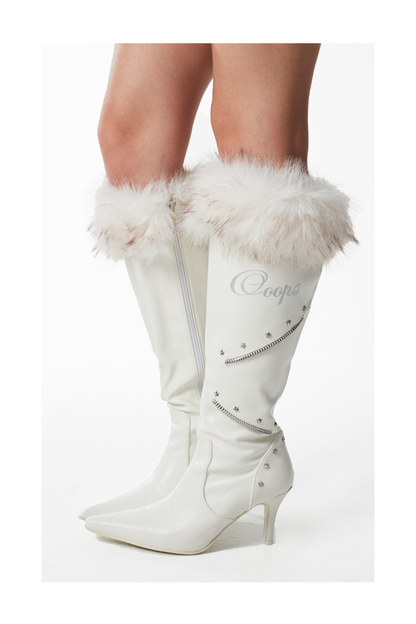 Ooops333 25AW 「ICON」HI HEEL TALL BOOTS 8CM HEEL