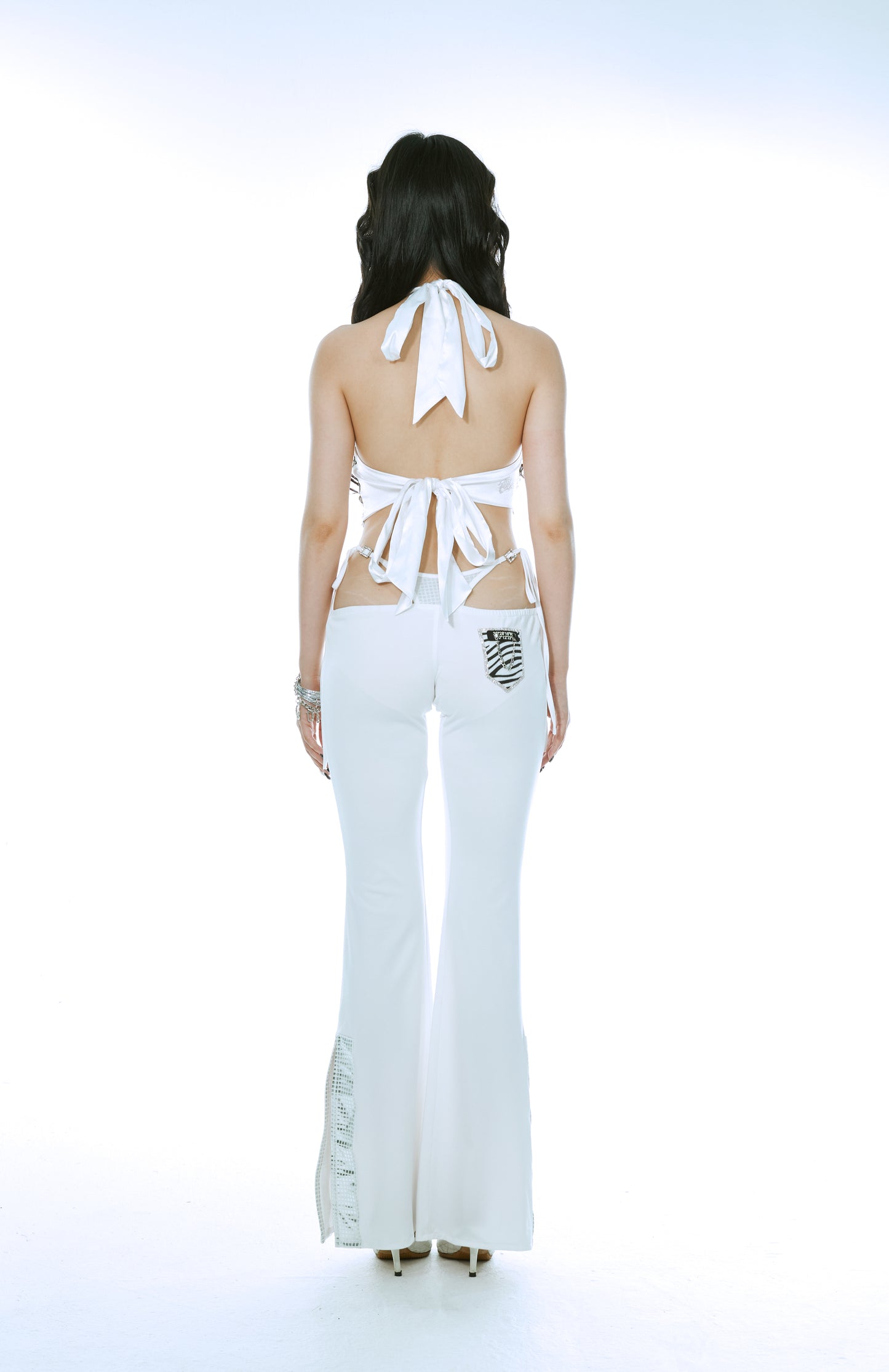 Ooops333 LOW RISE SEXY FLARE PANTS