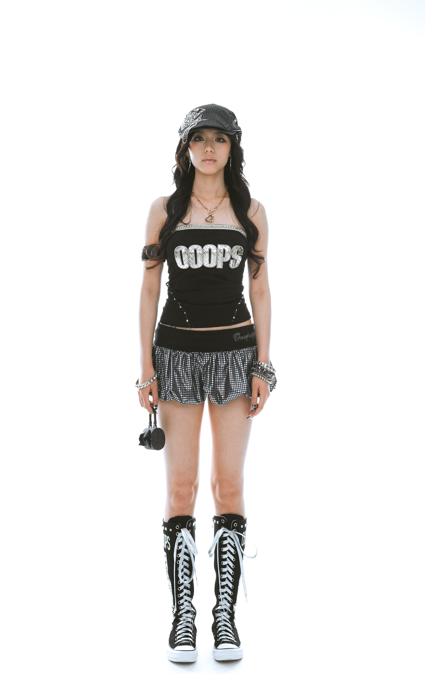 Ooops333 SEXY RUFFLE SKORT