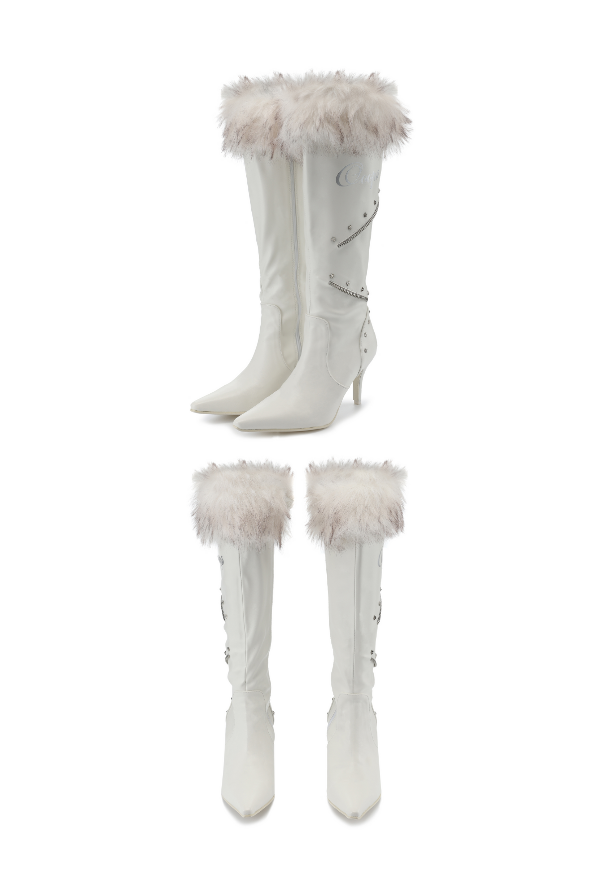 Ooops333 25AW 「ICON」HI HEEL TALL BOOTS 8CM HEEL