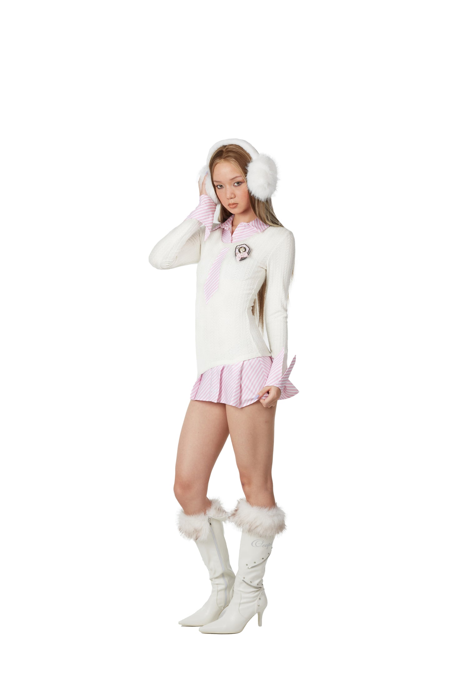 Ooops333 25AW 「SWEETHEART」 DRESS