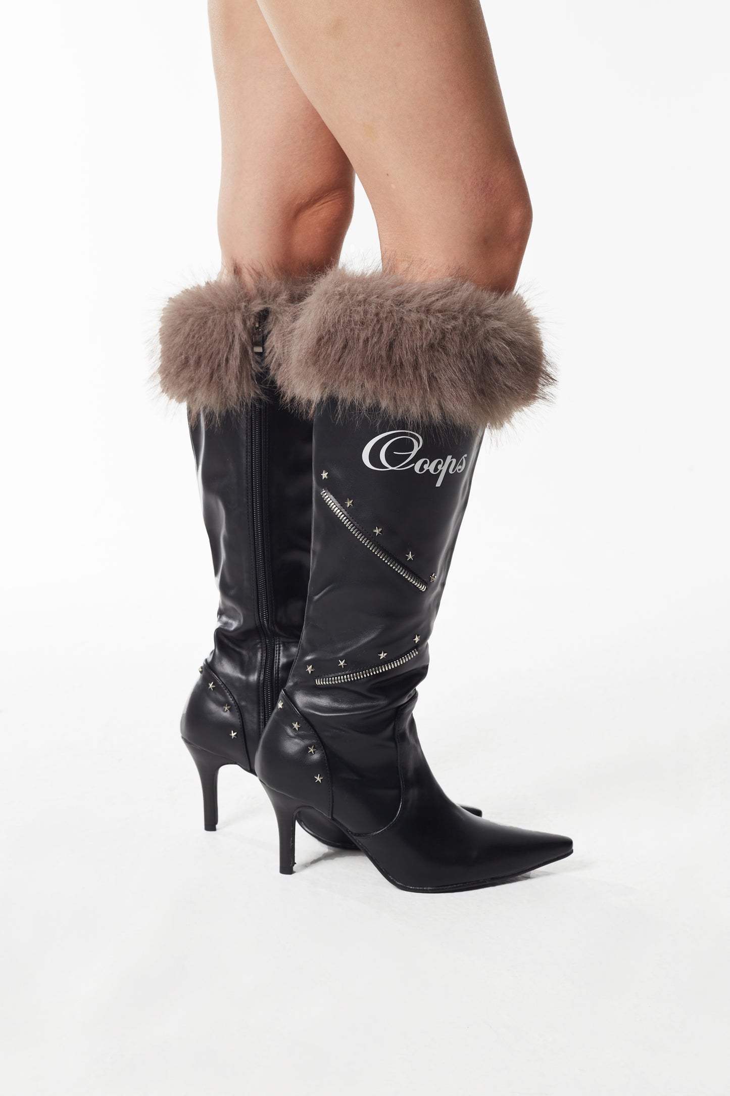 Ooops333 25AW 「ICON」HI HEEL TALL BOOTS 8CM HEEL