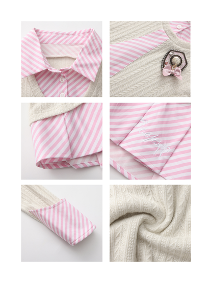 Ooops333 25AW 「SWEETHEART」 DRESS