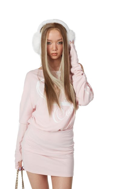 Ooops333 25AW 「♔」2000S ASYMMETRICAL DRESS