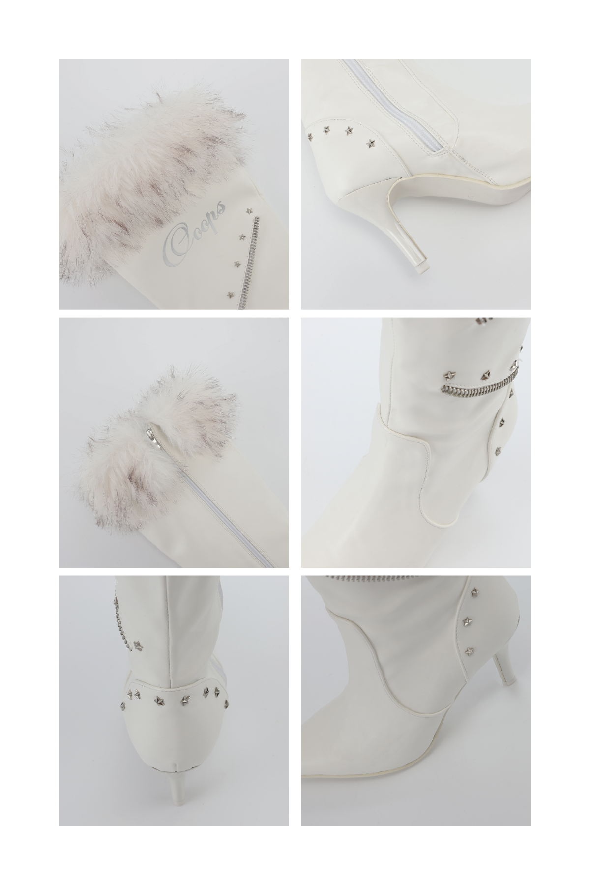 Ooops333 25AW 「ICON」HI HEEL TALL BOOTS 8CM HEEL