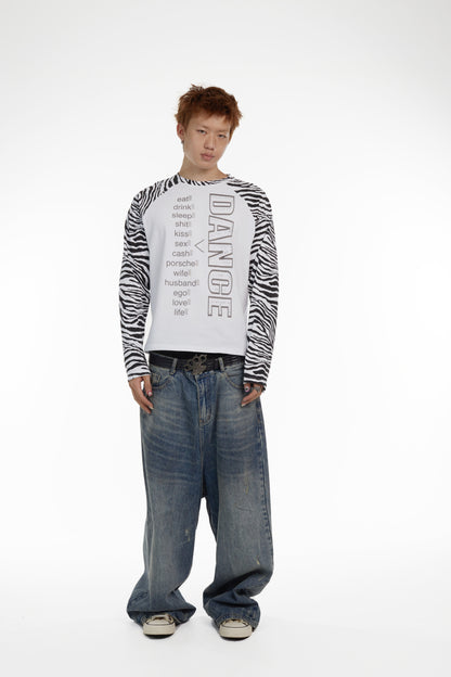 Ooops333 25AW DANCE>everything LONG-SLEEVE TEE