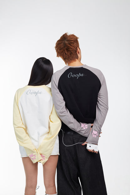 Ooops333 25AW 「Yall don't fk with music like i do」LONG SLEEVE TEE（OVERSIZE）