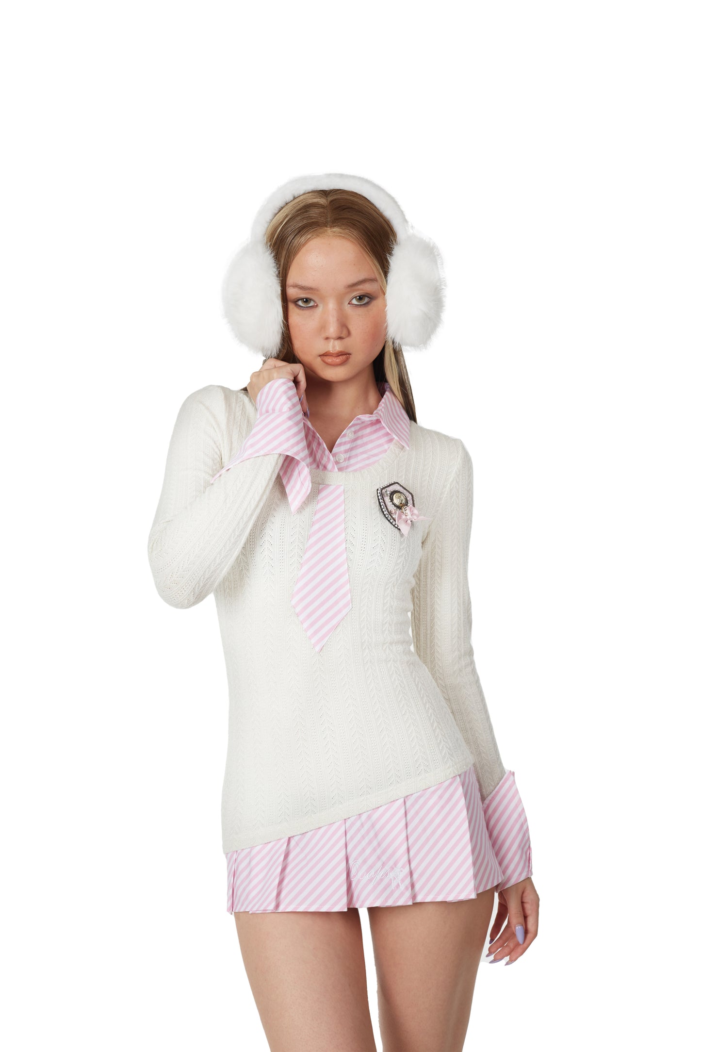 Ooops333 25AW 「SWEETHEART」 DRESS