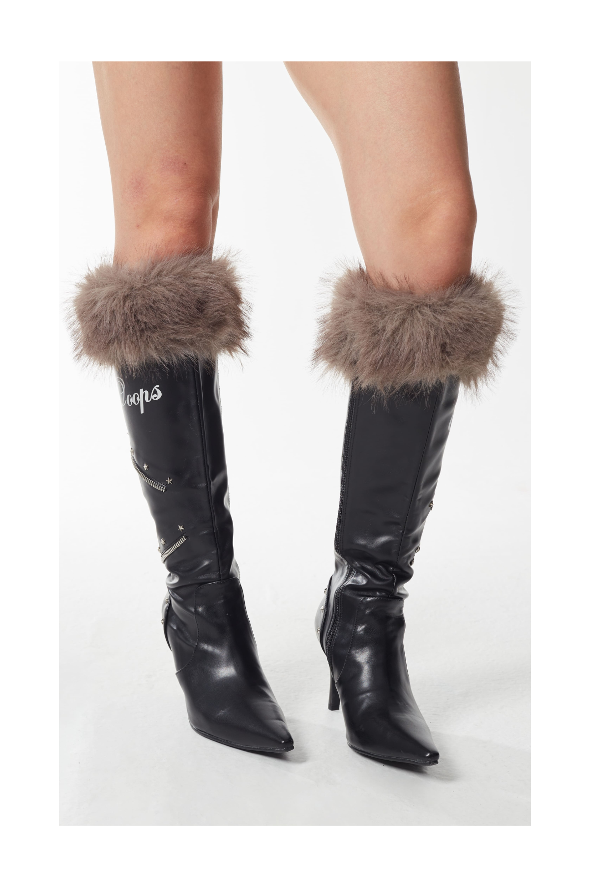 Ooops333 25AW 「ICON」HI HEEL TALL BOOTS 8CM HEEL