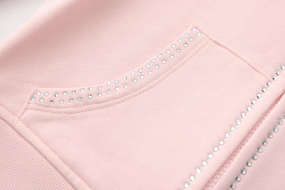 Ooops333 26AW Hibiscus Glitter Two-Piece Tracksuit