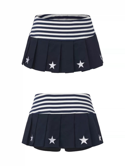 Ooops333 26SS 「SLAY！」Sailor Style Top and Skirt Set